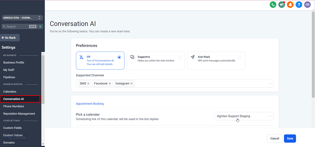 gohighlevel conversation ai bot