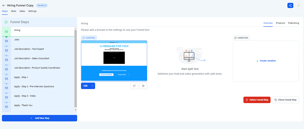 go highlevel landing page optimization