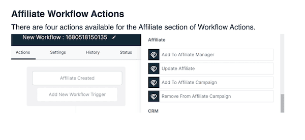 GoHighLevel Affiliate Manager Automations
