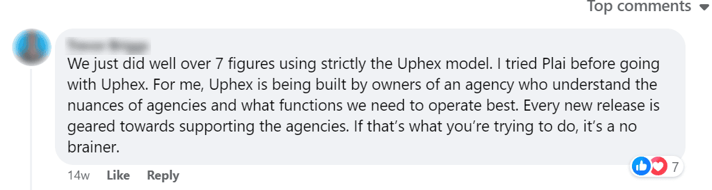 uphex vs. plai