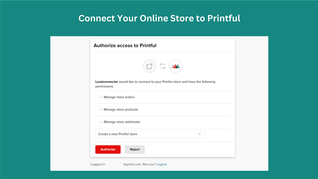 GoHighLevel Printful Integration