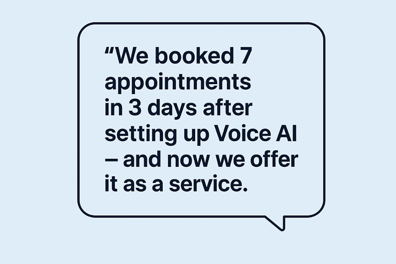 Voice AI for Local Biz Workshop 50% off HighLevel