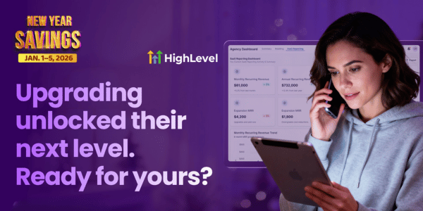 GoHighLevel New Year Promotion Upgrade