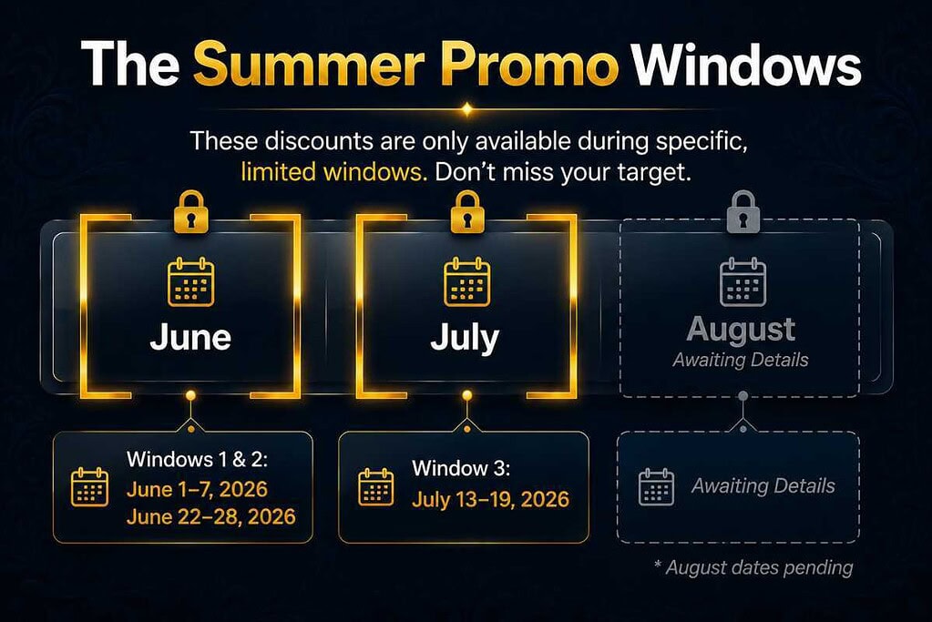 GoHighLevel Summer Promo Windows 2026 - 50% off All Plans