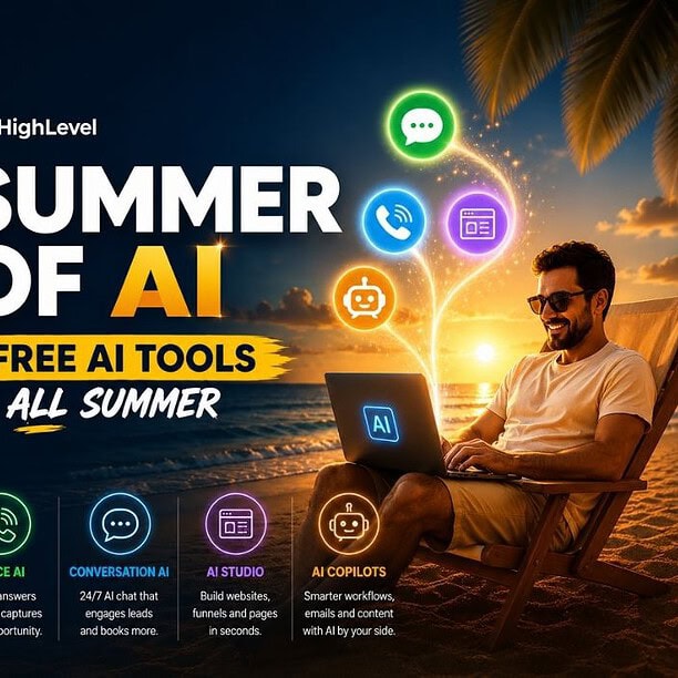 GoHighLevel Summer of AI Promo 2026 – Free AI All Summer Long